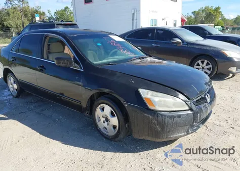 2004 Honda Accord 2.4 Lx из США, поврежденный, VIN 1HGCM56334A110557